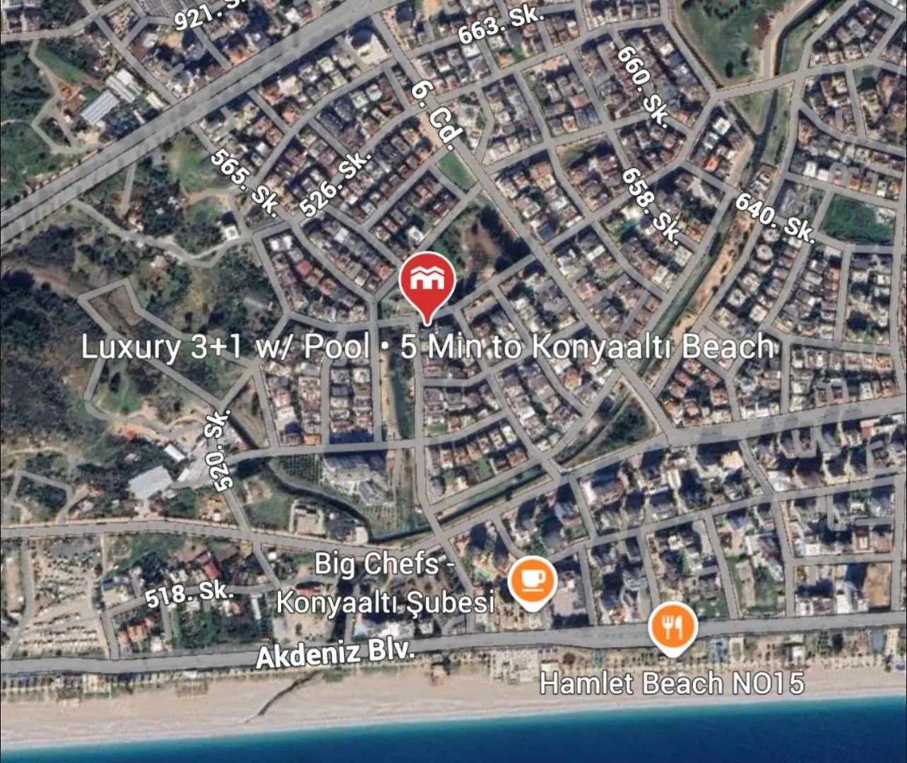 Apartmán Diker Port Residence Antalya Turecko